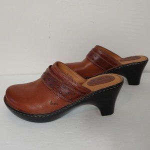 BOC Leather Studded Slide Mules